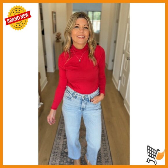 3 Pack Slim Fit Turtleneck Tops Lightweight Stretch Base Layer Tees - Picture 8 of 8